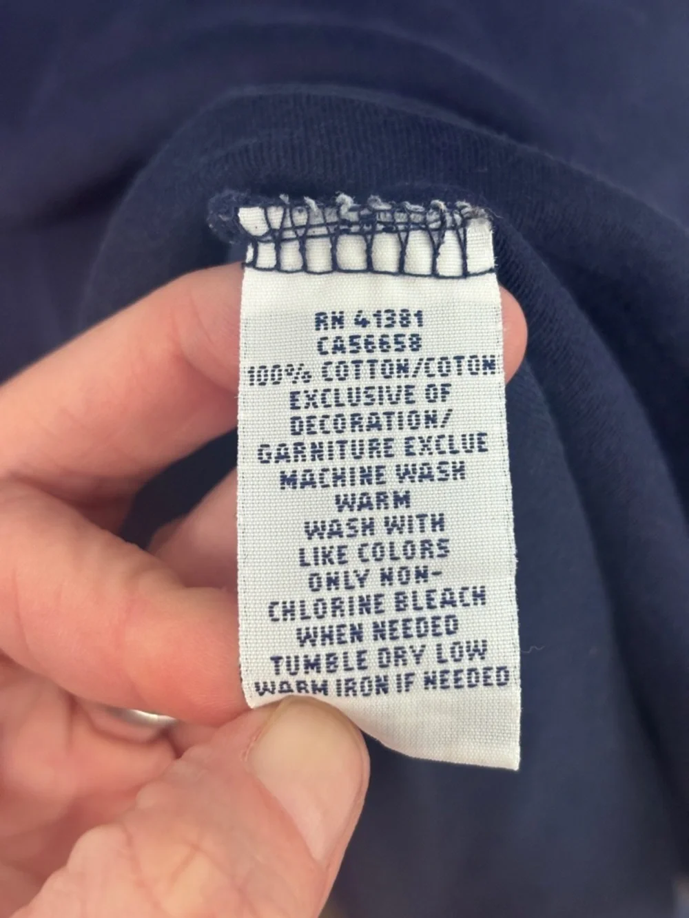 Ralph Lauren Navy Polo with White Pony Logo